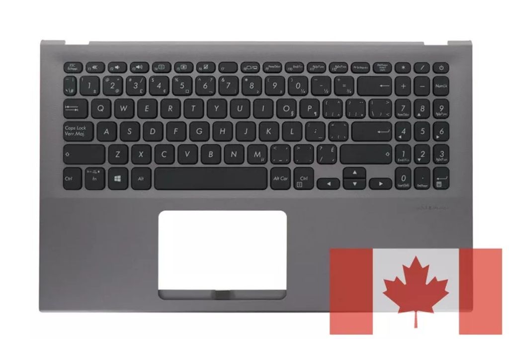 Asus X512JA-8G Keyboard (CANADIAN BILINGUAL) Module/AS (ISOLATION)