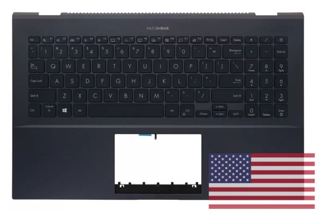 Asus UX535LH-2G Keyboard (US-ENGLISH) Module/AS (BACKLIGHT) (TP)