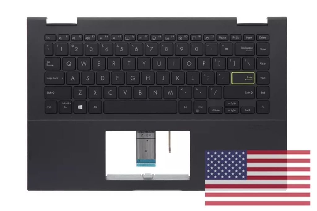 Asus TP470EZ-2K Keyboard (US-ENGLISH) Module/As (BACKLIGHT)