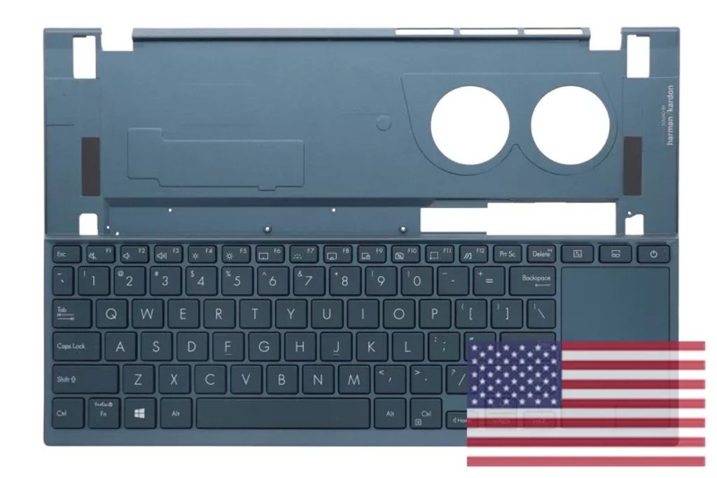 Asus UX482EG-1A Keyboard (US-ENGLISH) Module (WITH TOUCHPAD)