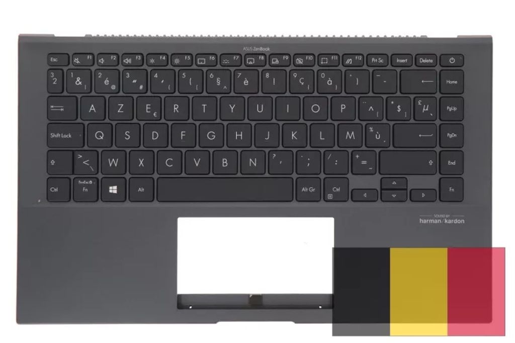 Asus UX435EAL-2G Keyboard (BELGIAN) Module/AS (BACKLIGHT)