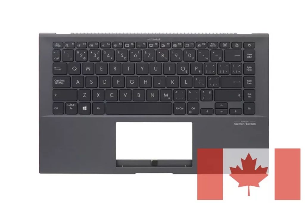 Asus UX435EAL-2G Keyboard (CANADIAN BILINGUAL) Module/AS (BACKLIGHT)