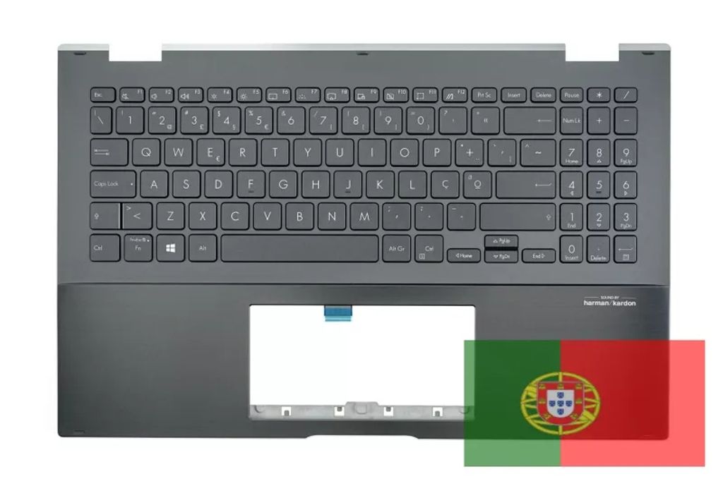 Asus UX564EI-2G Keyboard (PORTUGUESE) Module/AS (BACKLIGHT) (TP)