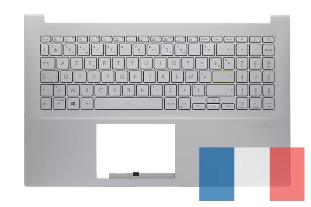 Asus X513EA-2S Keyboard (FRENCH) Module/AS (BACKLIGHT)