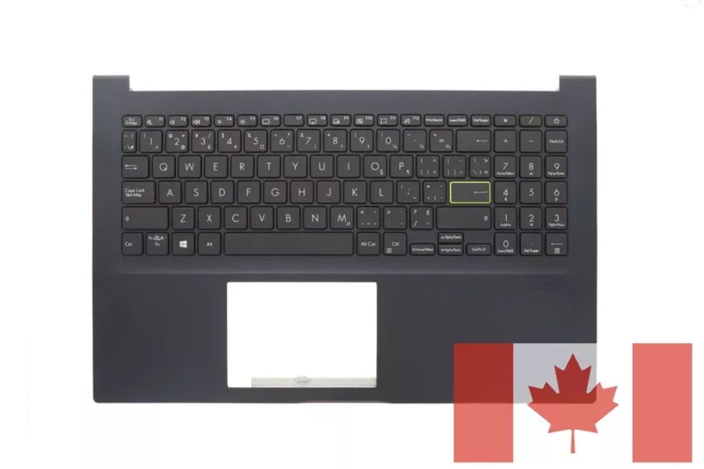 Asus X513EA-1K Keyboard (CANADIAN BILINGUAL) Module/AS (no backlight)