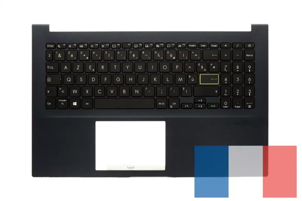Asus X513EA-1K Keyboard (FRENCH) Module/AS (no backlight)