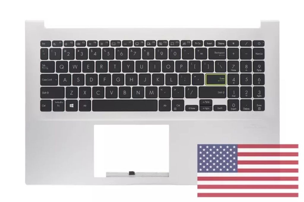 Asus X513EA-1W Keyboard (US-ENGLISH) Module/AS (BACKLIGHT)