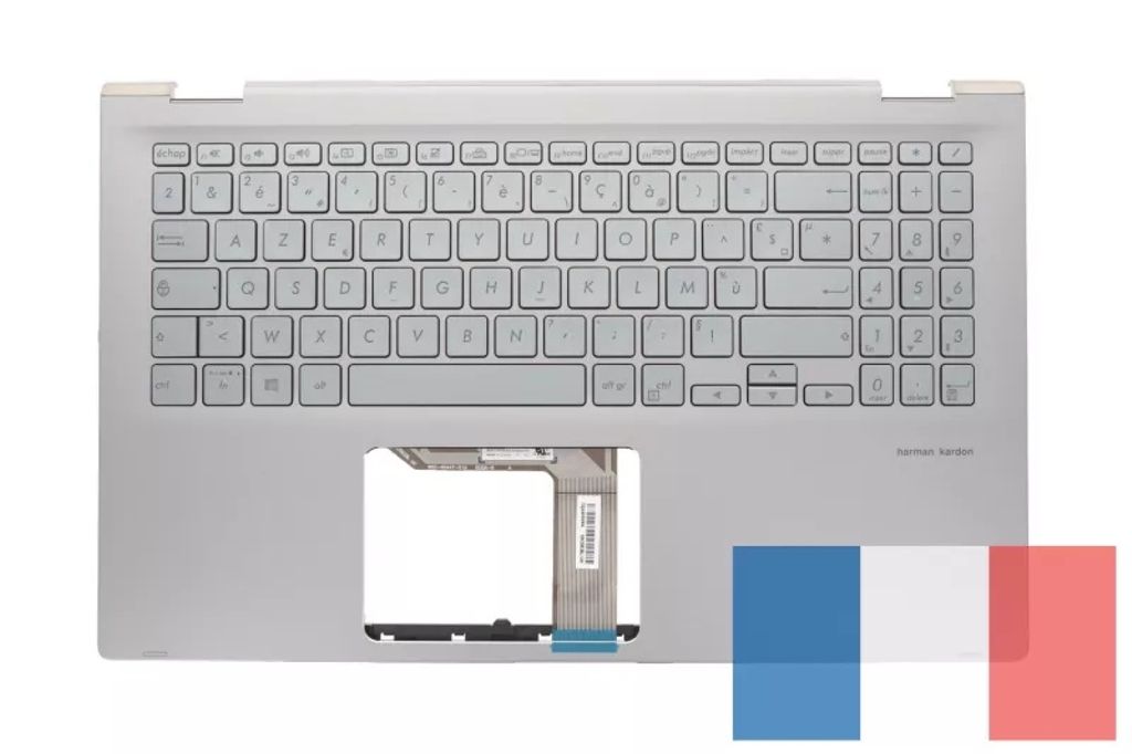 Asus UX562IQ-2S Keyboard (FRENCH) Module/AS (BACKLIGHT, SD)