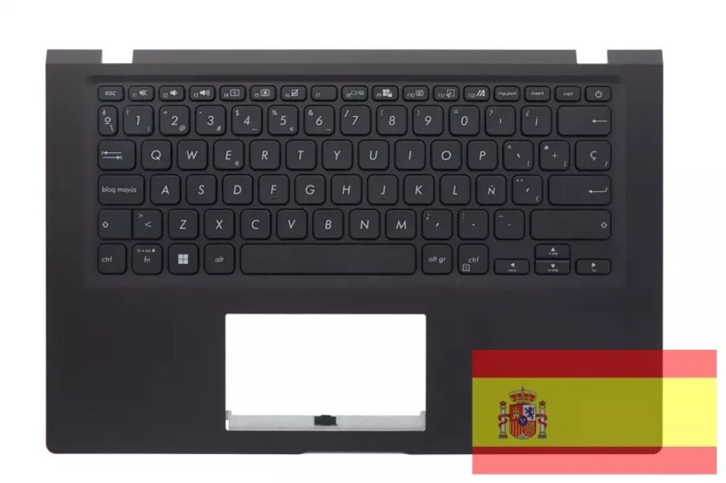 Asus X415EA-1K Keyboard (SPANISH) Module/AS/CMO (no backlight) (no SD)