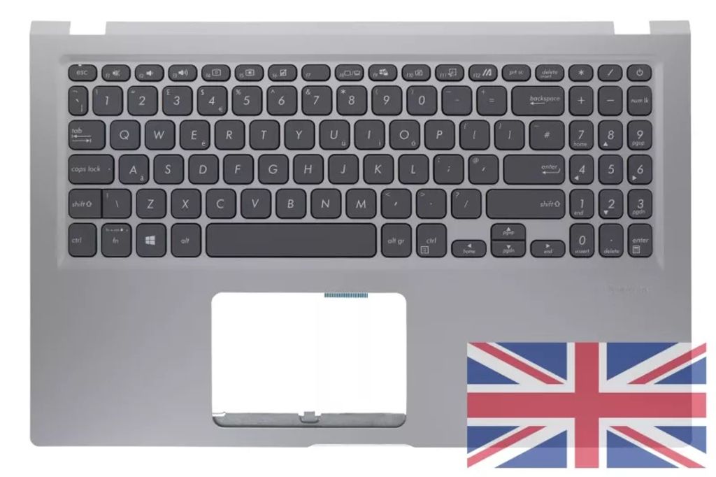 Asus X515EA-1S Keyboard (UK-ENGLISH) Module/AS (ISOLATION, WO/SD)