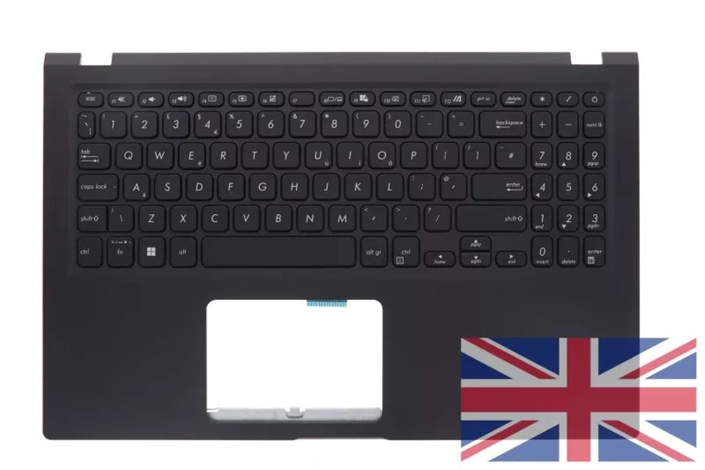 Asus X515EA-1K Keyboard (UK-ENGLISH) Module/AS/CMO (no backlight, no SD)