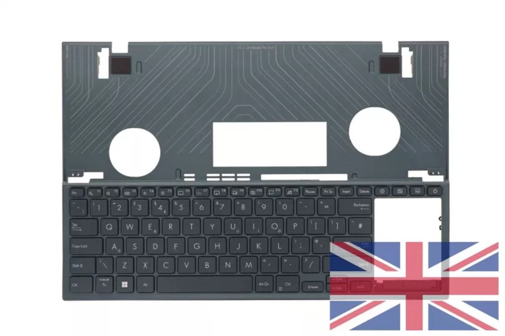 Asus UX582LR-1B Keyboard (UK-ENGLISH) Module/AS (BACKLIGHT)