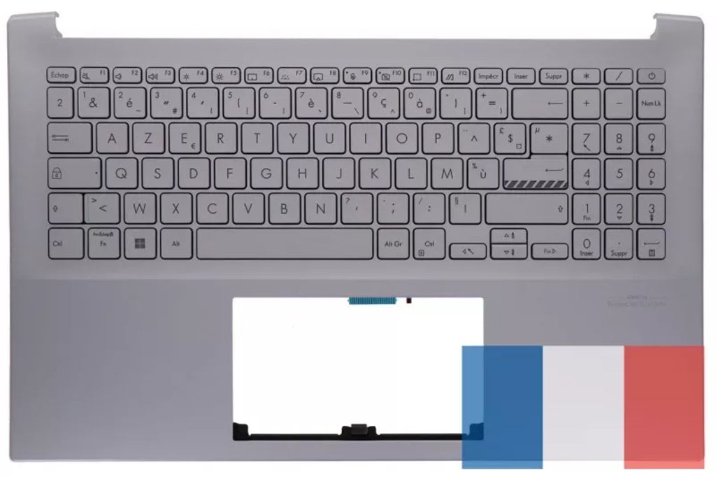Asus M3500QC-2S Keyboard (FRENCH) Module/AS (BACKLIGHT)