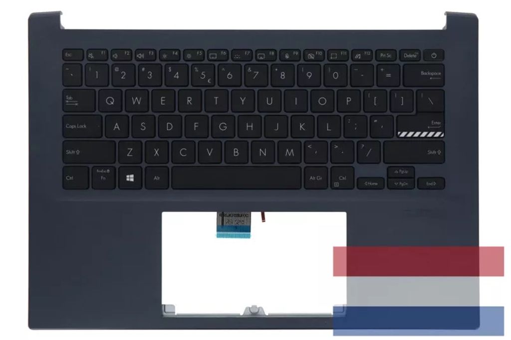 Asus X3400PH-8B Keyboard (US-ENGLISH INTERNATIONAL) Module/AS (BACKLIGHT, FP)