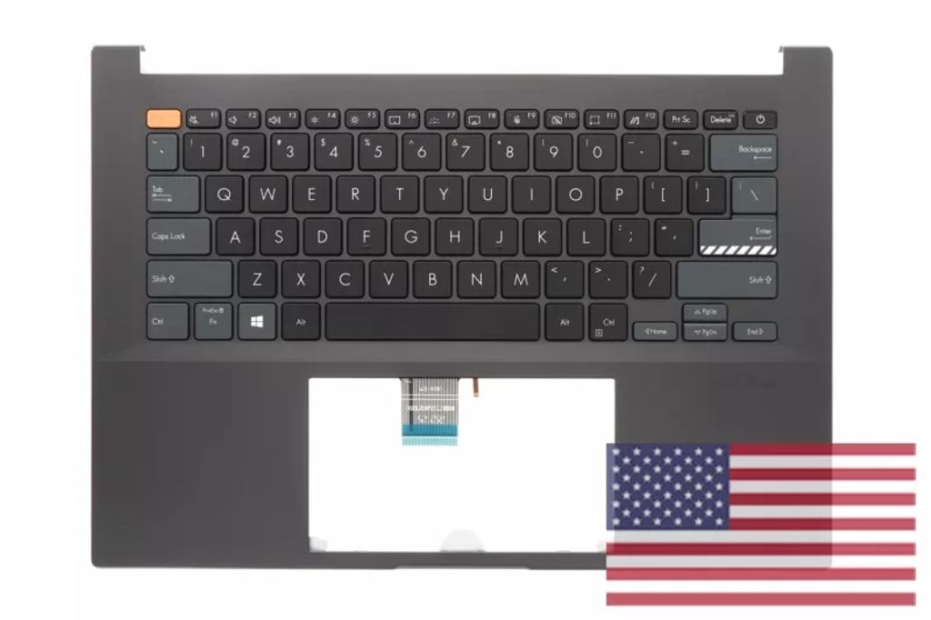 Asus M7400QC-8K Keyboard (US-ENGLISH) Module/AS (BACKLIGHT)
