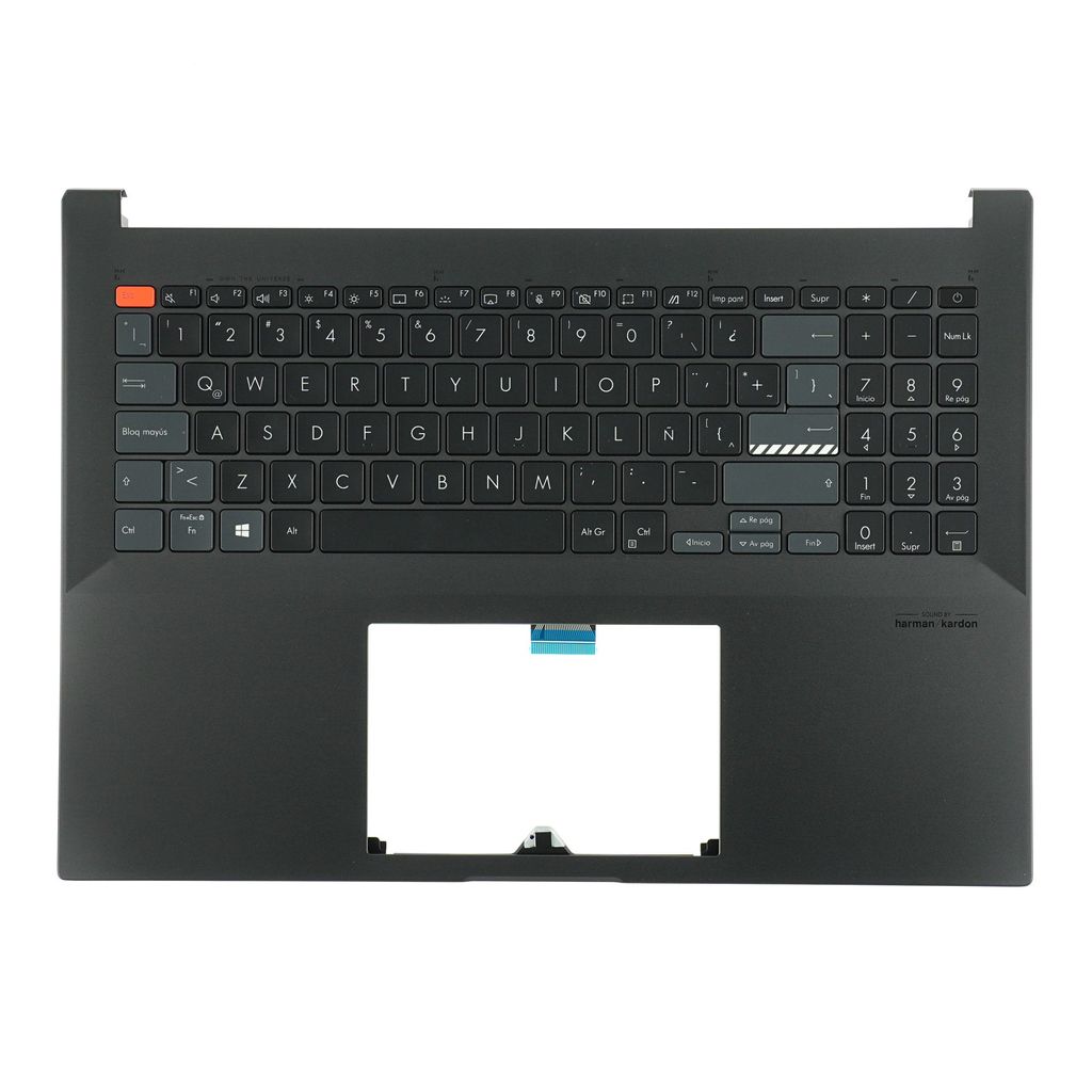 Asus M7600QE-8K Keyboard (LATIN AMERICAN) Module/AS (BACKLIGHT)