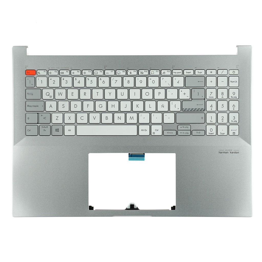 Asus M7600QE-8S Keyboard (LATIN AMERICAN) Module/AS (BACKLIGHT)