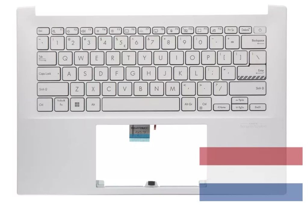 Asus M3401QC-8S Keyboard (US-ENGLISH INTERNATIONAL) Module/AS (BACKLIGHT, FP)