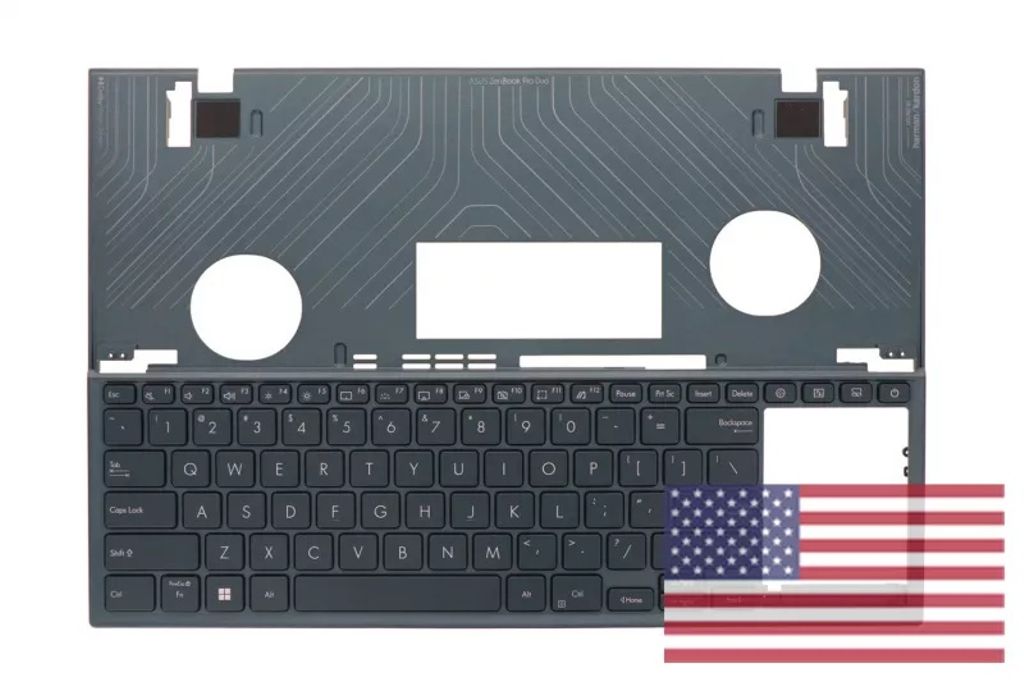Asus UX582ZM-1B Keyboard (US-ENGLISH) Module/AS (BACKLIGHT)