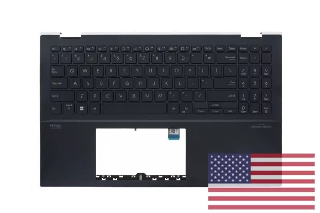 Asus UP6502ZA-2K Keyboard (US-ENGLISH) Module/AS (BACKLIGHT)