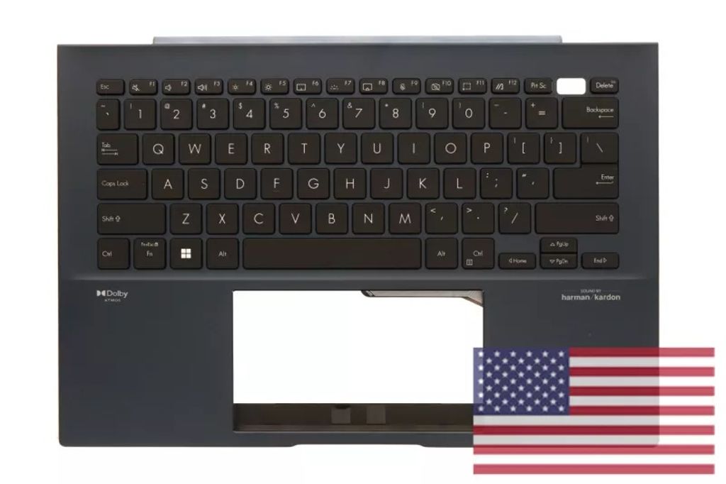 Asus UX3402ZA-2B Keyboard (US-ENGLISH) Module/AS ODM (BACKLIGHT)