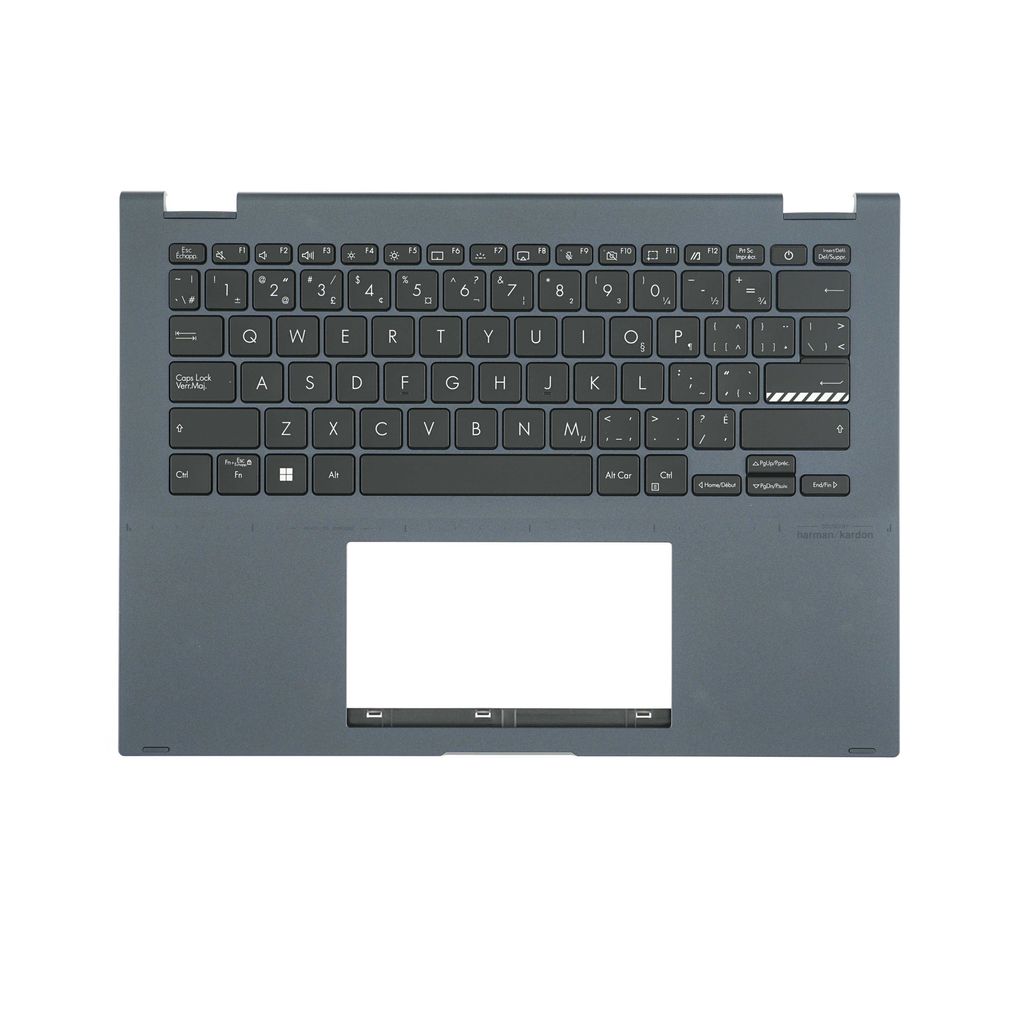 Asus TN3402QA-2B Keyboard (CANADIAN BILINGUAL) Module ODM (BACKLIGHT) (WITH FP BUTTON)