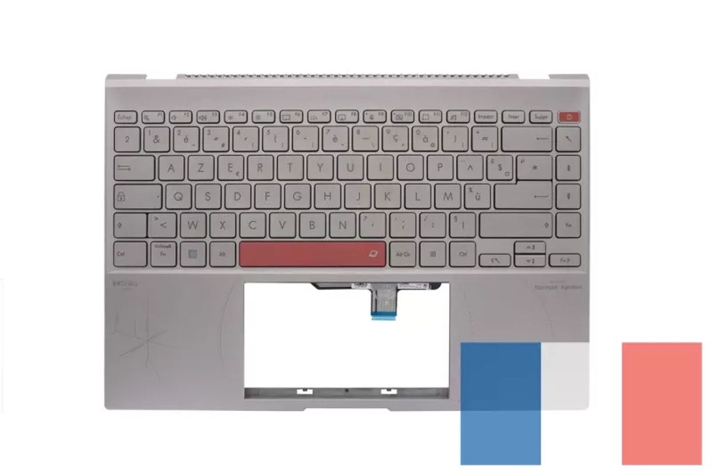 Asus UX5401ZAS-8T Keyboard (FRENCH) Module/AS (FP) (BACKLIGHT)