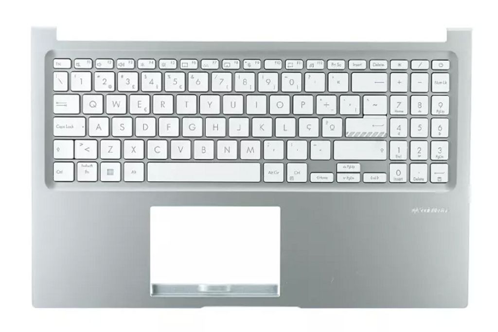 Asus VivoBook 15 Portuguese QWERTY Keyboard - Grey