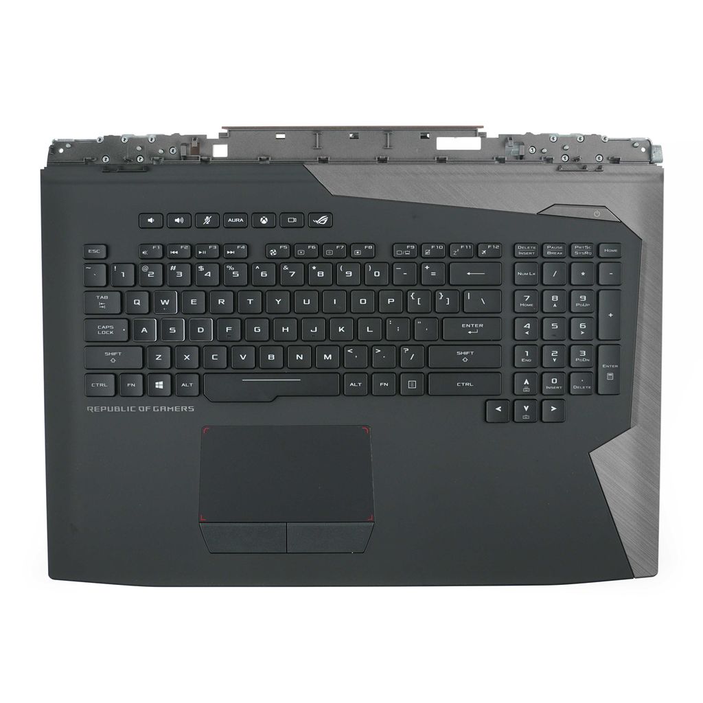 Asus G703GS-1A Keyboard (US-ENGLISH) Module/AS (BACKLIGHT, RGB PER KEY) (WITH TOUCHPAD)