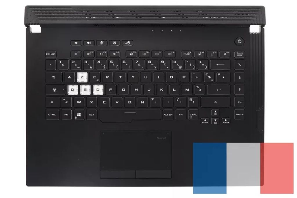 Asus G531GU-1C Keyboard (FRENCH) Module (BACKLIGHT, RGB CHIC) X70 (LIGHTING TP)