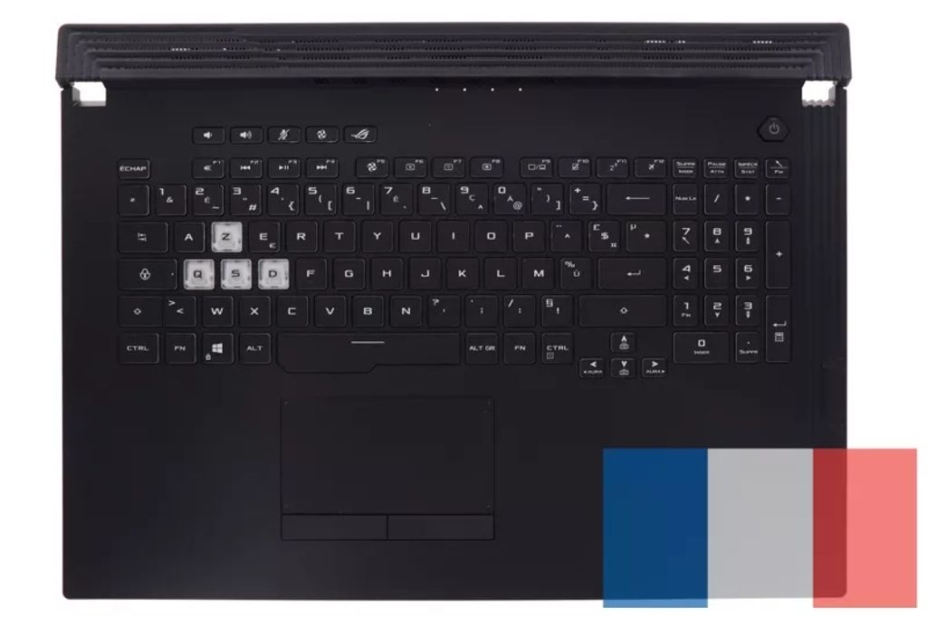 Asus G731GU-1C Keyboard (FRENCH) Module (BACKLIGHT, RGB CHIC) X50