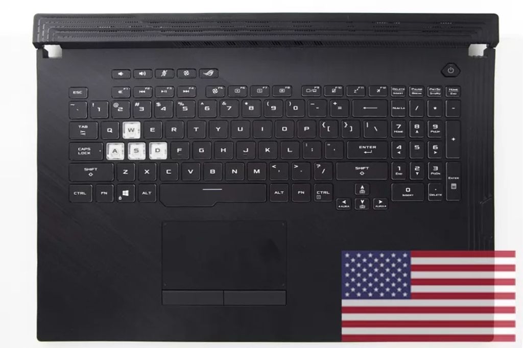 Asus G731GU-1C Keyboard (US-ENGLISH) Module (BACKLIGHT, RGB CHIC) X50