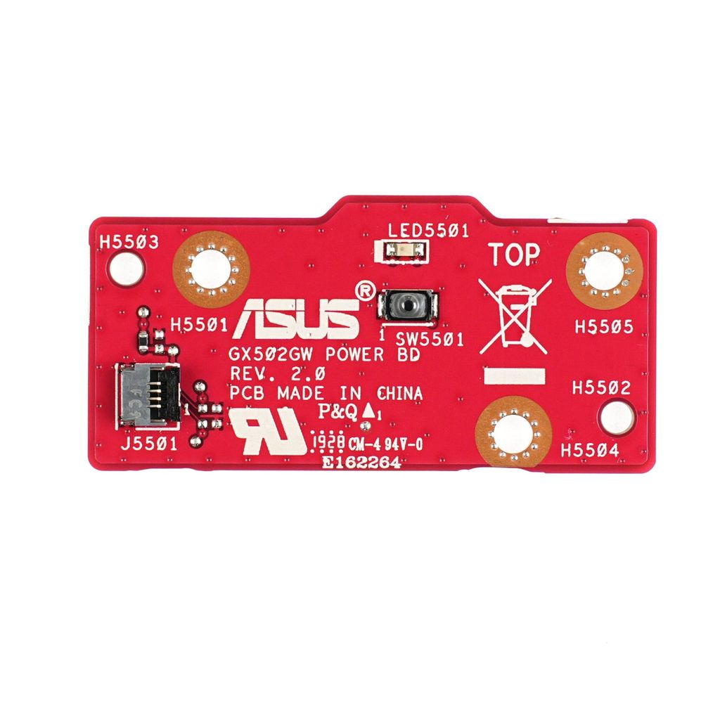 Asus GU502GW POWER SWITCH BOARD