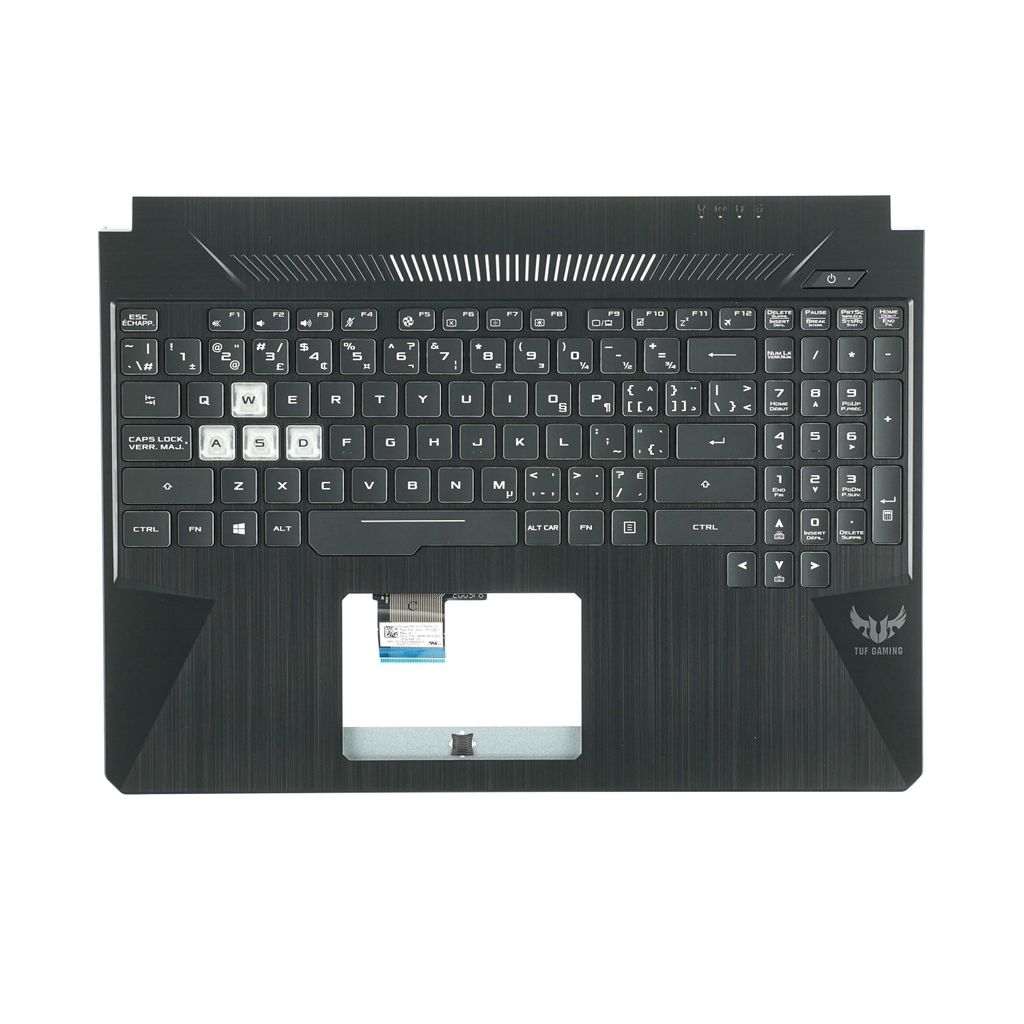Asus FX505GT-2A Keyboard (CANADIAN BILINGUAL) Module/AS (WITH MYLAR (2F SUNREX BLACK/RGB/PEGA)