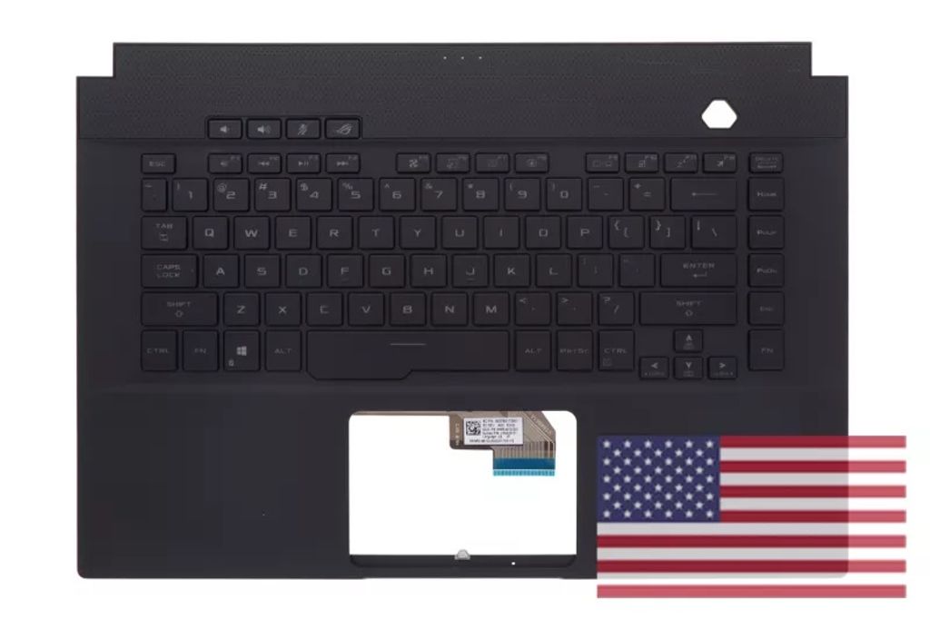 Asus GU502LW-2D Keyboard (US-ENGLISH) Module/AS (BACKLIGHT)