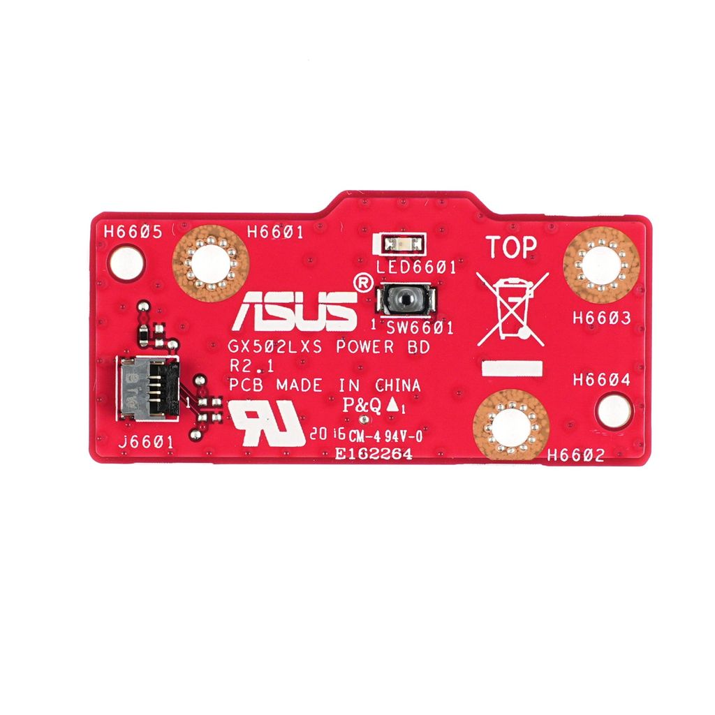 Asus GU502LU POWER SWITCH BOARD