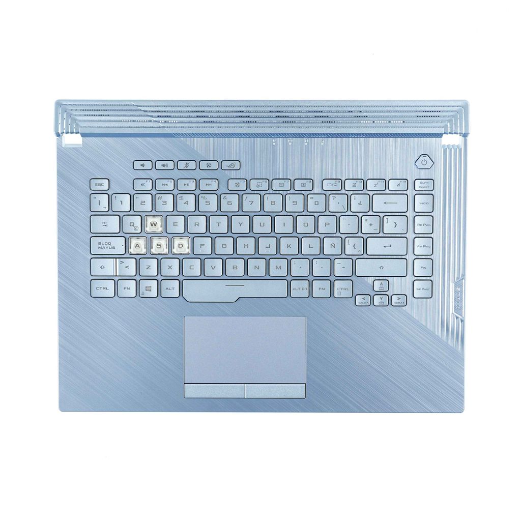 Asus G512LWS-1F Keyboard (LATIN AMERICAN) Module (BACKLIGHT, RGB 4-ZONE) X70 (with TP)