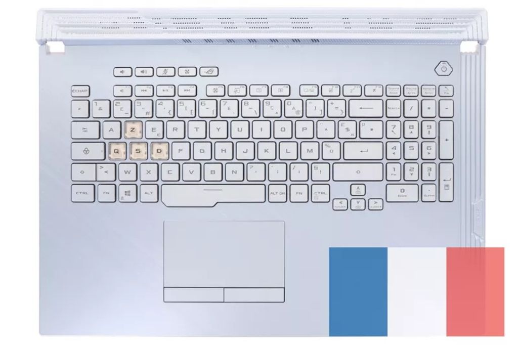 Asus G712LWS-1F Keyboard (FRENCH) Module (BACKLIGHT & TOUCHPAD)
