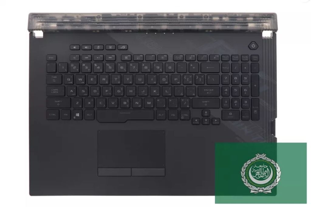Asus G732LWS-1A Keyboard (ARABIC) Module (BACKLIGHT & TOUCHPAD)