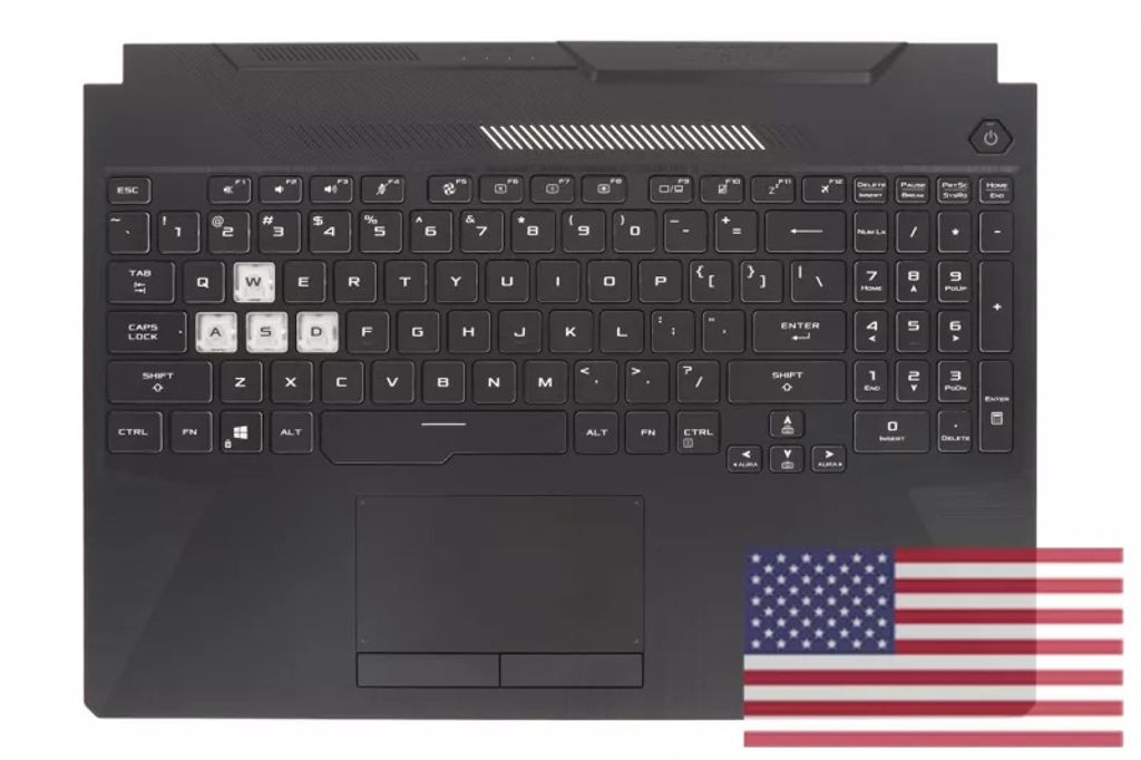 Asus FA506IV-1A Keyboard (US-ENGLISH) Module/AS/AS (RGB)