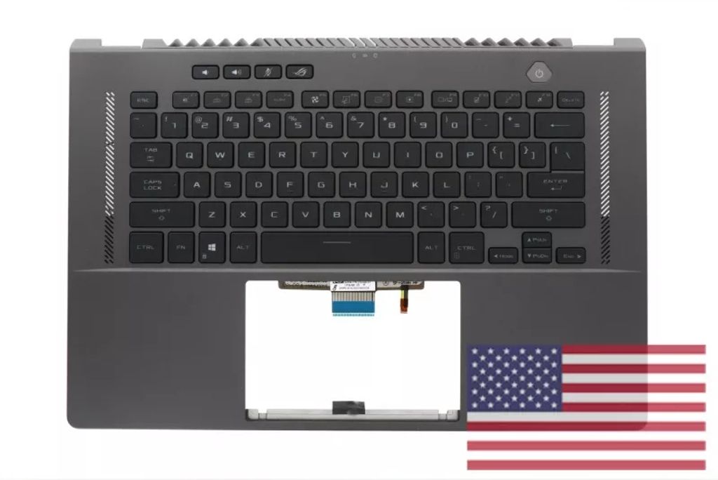 Asus GA503QS-2E Keyboard (US-ENGLISH) Module/AS (BACKLIGHT; BLACK, RGB)