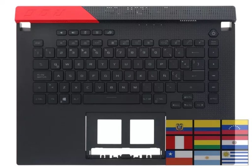 Asus G513QM-1C Keybord (LATIN AMERICAN) Module (BACKLIGHT, RBG PER KEY) X60