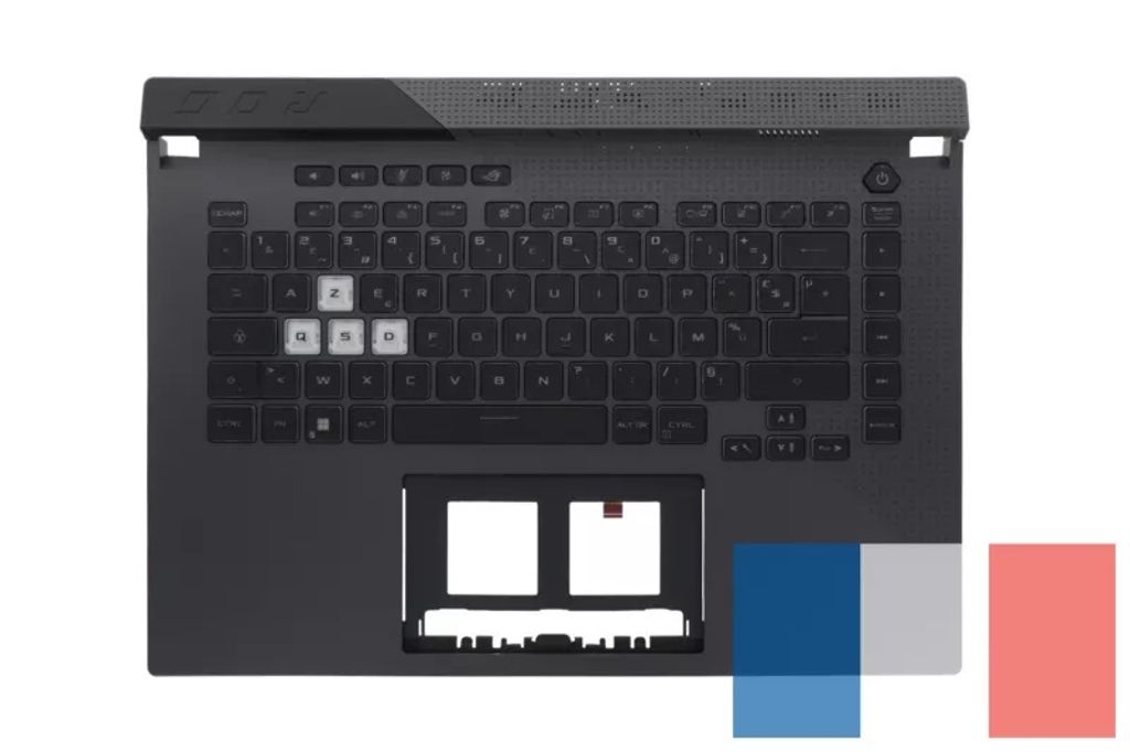 Asus G513QM-1F Keybord (FRENCH) Module (BACKLIGHT, RBG 4-ZONE) X60