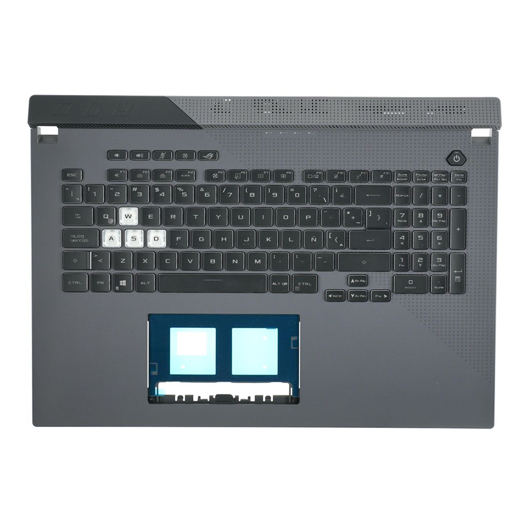 Asus G713QC-1F Keyboard (LATIN AMERICAN) Module (BACKLIGHT, RGB 4-ZONE)