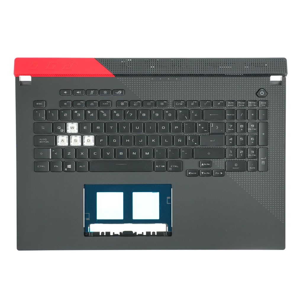 Asus G713QM-1C Keyboard (LATIN AMERICAN) Module (BACKLIGHT, RGB 4-ZONE)