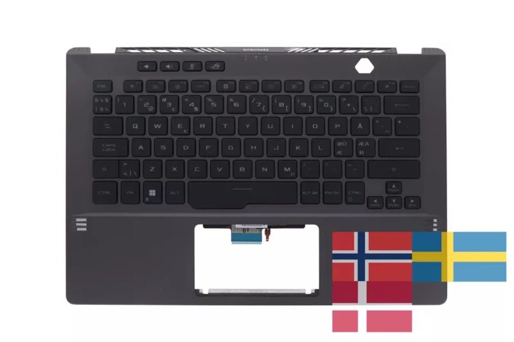 Asus GA401QM-1E Keyboard (NORDIC) Module Tasun (BACKLIGHT)