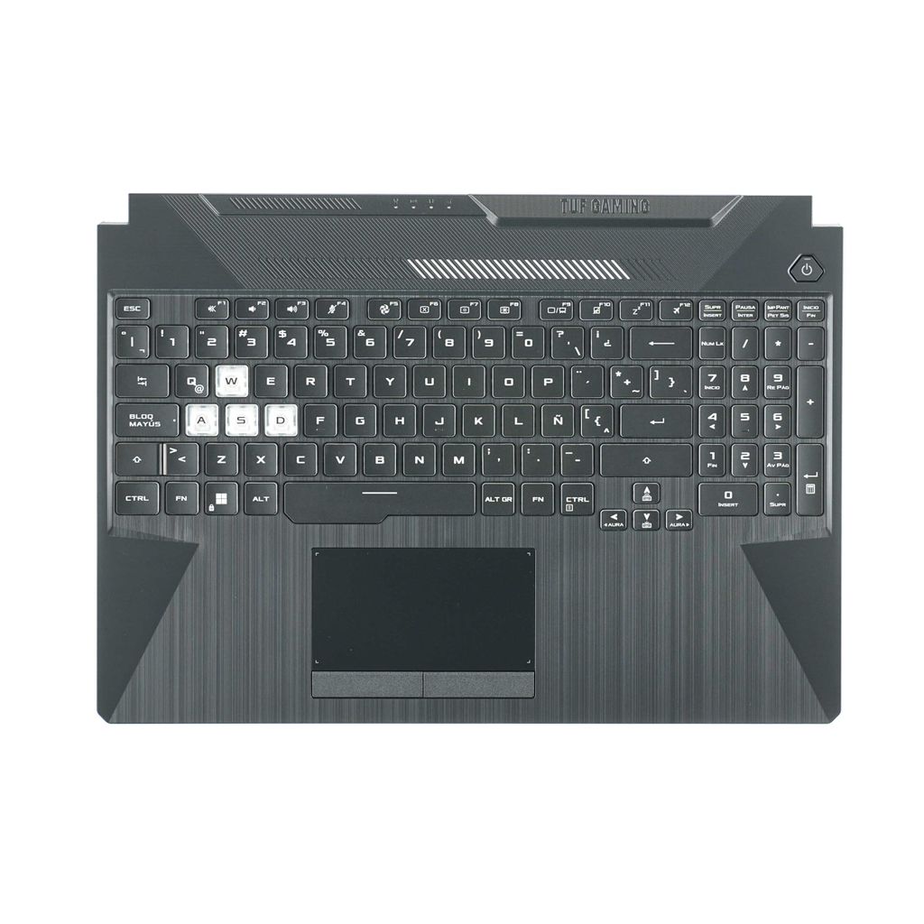 Asus FA506QR-2A Keyboard (LATIN AMERICAN) Module/AS 3FIN/TUF 90W (with TP)