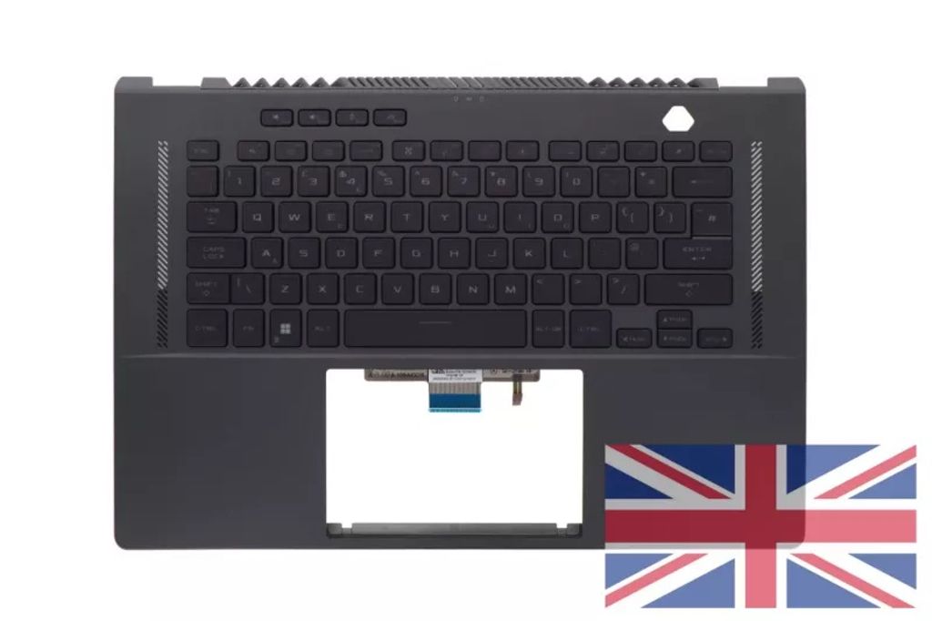 Asus GA503RX-2E Keyboard (UK-ENGLISH) Module (WHITE BACKLIGHT, 1-ZONE)