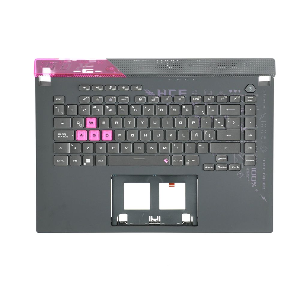 Asus G513RC-2H Keyboard (LATIN AMERICAN) Module (BACKLIGHT, RGB 4-ZONE) X50