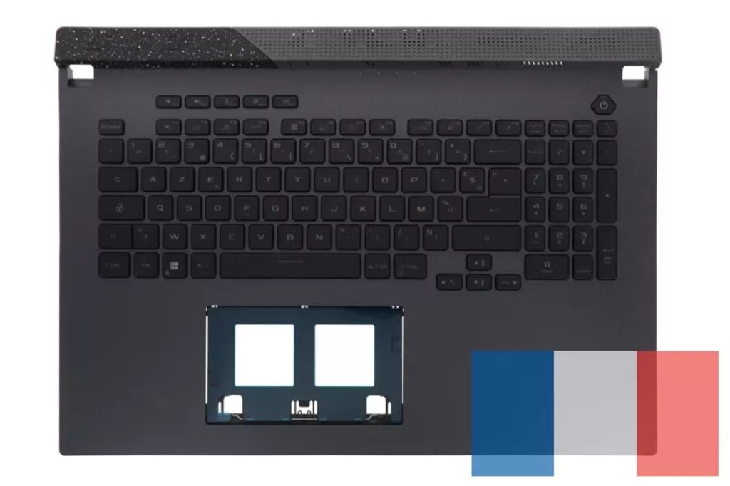 Asus G713RX-2F Keyboard (FRENCH) Module (BACKLIGHT, RGB PER KEY)
